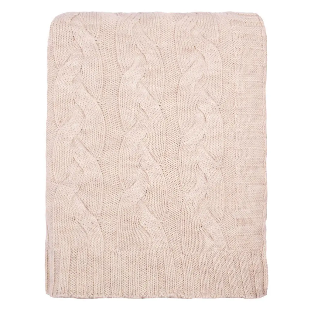 The Sand Merino Wool Throw
