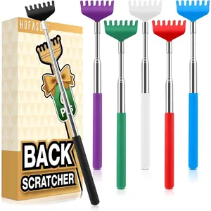 6 Pack Back Scratcher, Fathers Day Dad Gifts Basket Stuffers, Stocking Stuffers for Men Women Adults Teens, Party Favors Prizes for Adults, Christmas Birthday Gag Bulk Gift for Dad Mom Him Her