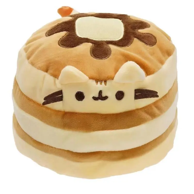 Pusheen the Cat Gray Cat Sandwich Cookie Ice Cream Donut Pizza Hamburger Cat Plush Toy