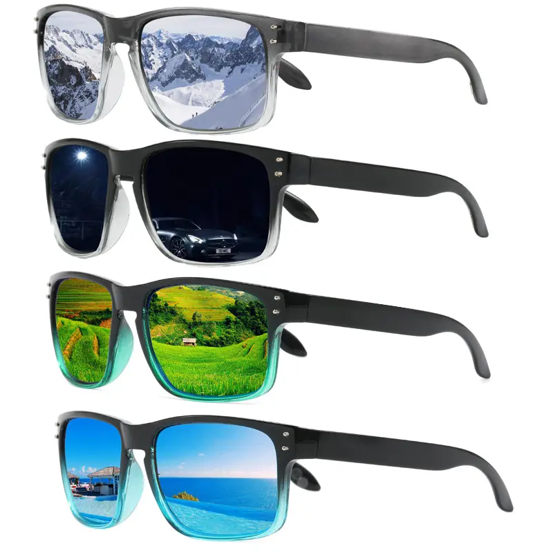 UV400 Polarized Retro Sunglasses -Premium Anti-Glare Eyewear for Driving Fishing, Classic Vintage Style for Men Women, 100% UVA/UVB Protection, Enhances Clarity & Reduces Eye Strain, Durable Outdoor Sports Shades, Perfect for Travel Hiking Beach Daily Use
