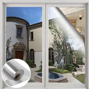 Window Heat Insulation Film, 1 Count Self Adhesive Window Film, Window Insulation Film, Home Decor Supplies for Home Office Balcony Window