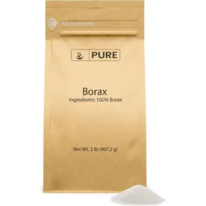 Borax Powder (2 lb) Sodium Borate, Multipurpose Cleaning Agent, Ideal Slime Ingredient