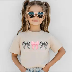 Coquette God Made Country Girls, Back Print, Cute shirt for girl Trending, #southernboy clothes, toddler boy clothes, western baby clothes, trending summer, casual, gift for son, cotto