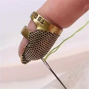 1pc Adjustable Fingertip Thimble: Protect Your Fingers While Sewing Embroidering and Crafting! Sewing Tools