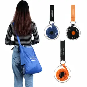 AE-Reusable Shopping Bag Foldable Lightweight Grocery Shopping Bags Cross-body Bag Storage Bag