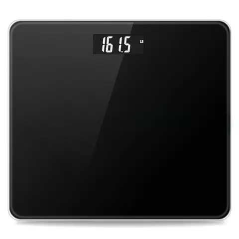 Digital Bathroom Scale for Body Weight, Bath Scale for Accurate Weight Watching with Large LCD Display, Most Accurate for The Elderly Safe Home Use, 330 lbs, Healthcare, Weighing Scale