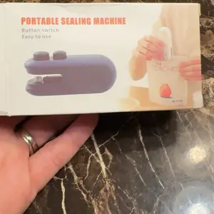 Mini Snack Bag Sealer Machine, Two-In-One Heated USB Rechargeable Snack Bag Sealer, Plastic Electric Heat Sealer, Portable Food Preserver