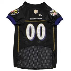 PETS FIRST NFL BALTIMORE RAVENS MESH JERSEY FOR DOGS