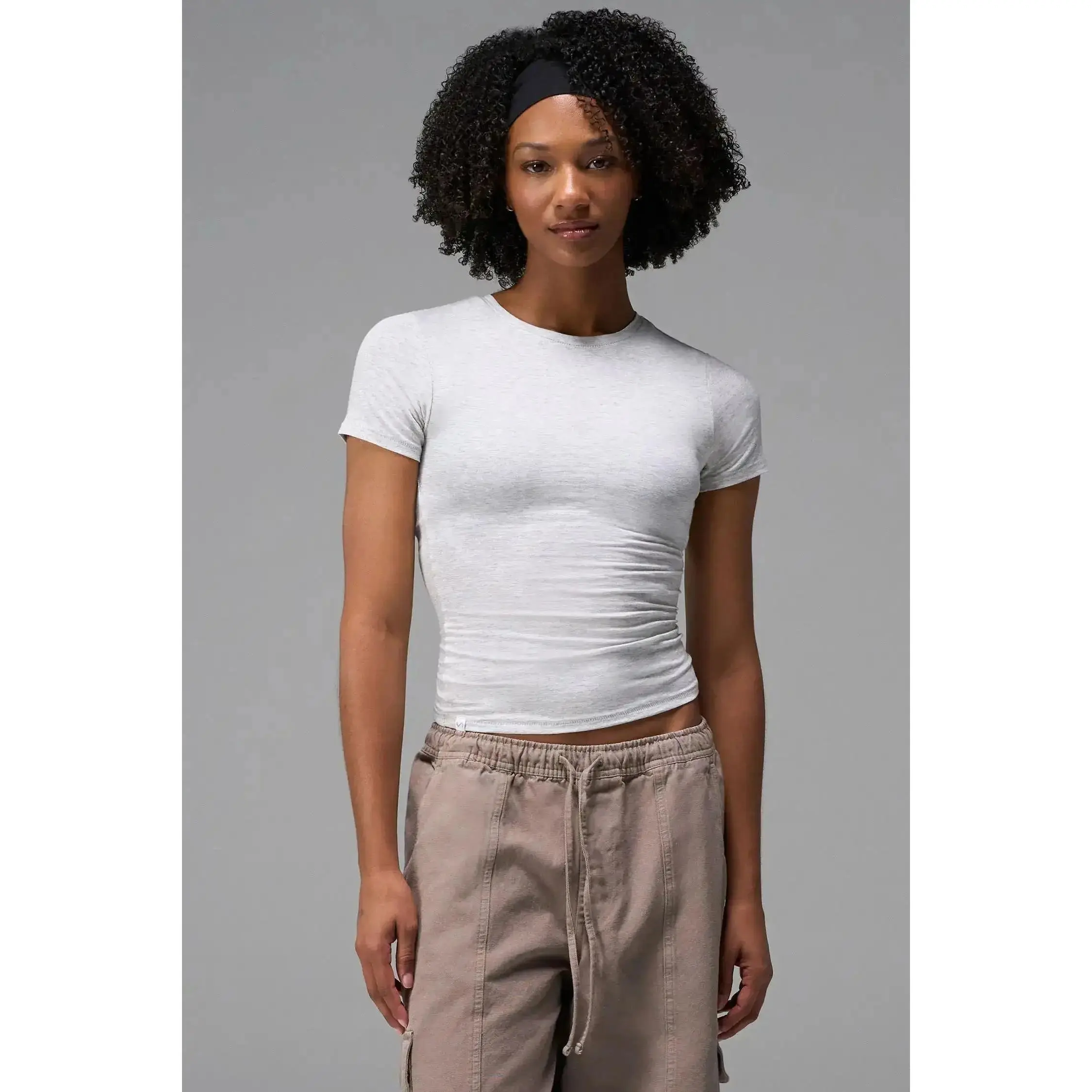 Fitted Crew Neck T-Shirt