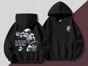 US Marine Corps Sniper Shirt – Military Tactical Graphic Tee Combat Soldier Style T-Shirt