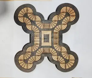Travel Sized 4 Lane Cribbage Board - 12