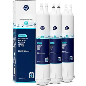 EDR3RXD1 Refrigerator Water Filter Replacement for EveryDrop Filter 3, Whirlpool 4396841, 4396710, Kenmore 46-9030, 46-9083  NSF 42 Certified  3 Pack