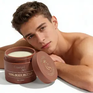 CROWNED SKIN King Cologne Body Butter Deep Hydration & 24H Moisture 150ml | Luxury Skincare Must-Have for Glowing, Soft Skin | Perfect for Your Body Care & Self-Care Routine