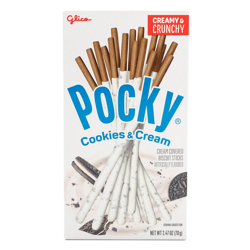 Glico Pocky Variety Pack [Lunar New Year Limited Edition] - Chocolate, Strawberry, Cookies & Cream, Matcha, 4 Packs, 9.88 oz