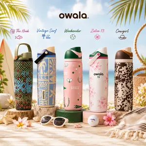 Owala Summer Collection ️ | Cute Aesthetic FreeSip Bottles Insulated Leakproof Travel Tumbler