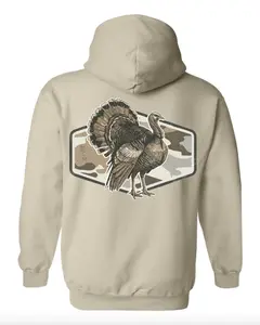 Turkey Camo Hunting Hoodie T-Shirt, Marsh Old School Wild Turkey Camo Shirt, Rustic Hunting Shirt, Thanksgiving Hunter Gifts, Outdoors Hoodie for Him