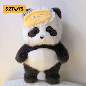 52TOYS Panda Keychain Chengdu Hot Pot Kawaii Creative Gift Room Decor Desktop Decoration Gift for Birthday Party