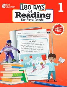 180 Days™: Reading for 1st Grade 2nd Edition Practice Workbook for Classroom and Home, Cool and Fun Practice Created by Teachers 180 Days