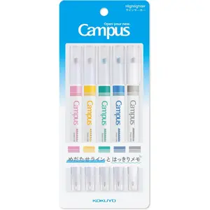 KOKUYO Limited Edition Campus Fine Writing Marking Pen Set of 5