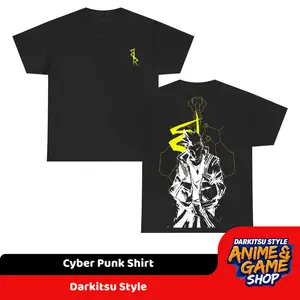 Cyber Punk Shirt - David - Cyber Shirt - Anime Shirt - Best Gift For Anime Fans - Best Gift for Family and Friends