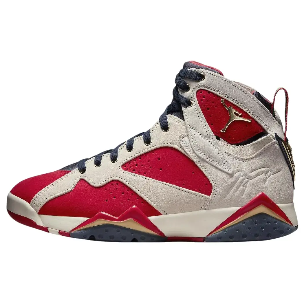 NIKE Men's Air Jordan 7 Retro - 'New Sheriff in Town' x Trophy Room Athletic Sneaker, Leather Upper, Rubber Sole, Trophy Detail for Outdoor Activities, Outdoor Wear, Responsive Fit, Athletic Sports