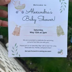 Baby Shower Invitation Baby Shower Invitation