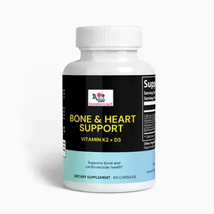 Bone & Heart Support - Healthcare Dietary Supplement for Calcium and Bone Health Vitamin Capsule