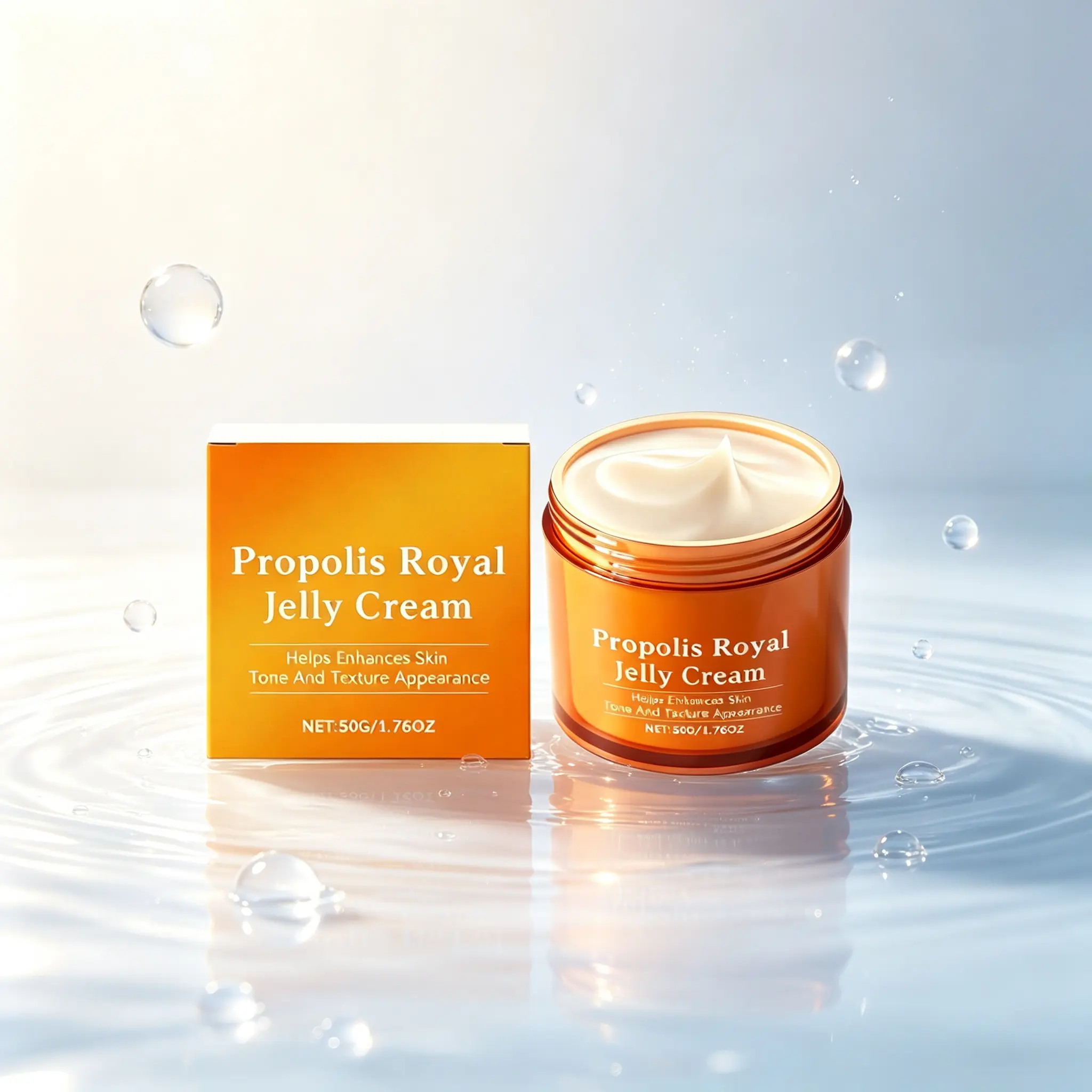 Propolis Royal Jelly Cream 50g – Nourishing Face Cream for Healthy-Looking Skin, Daily Moisturizer with Propolis & Royal Jelly
