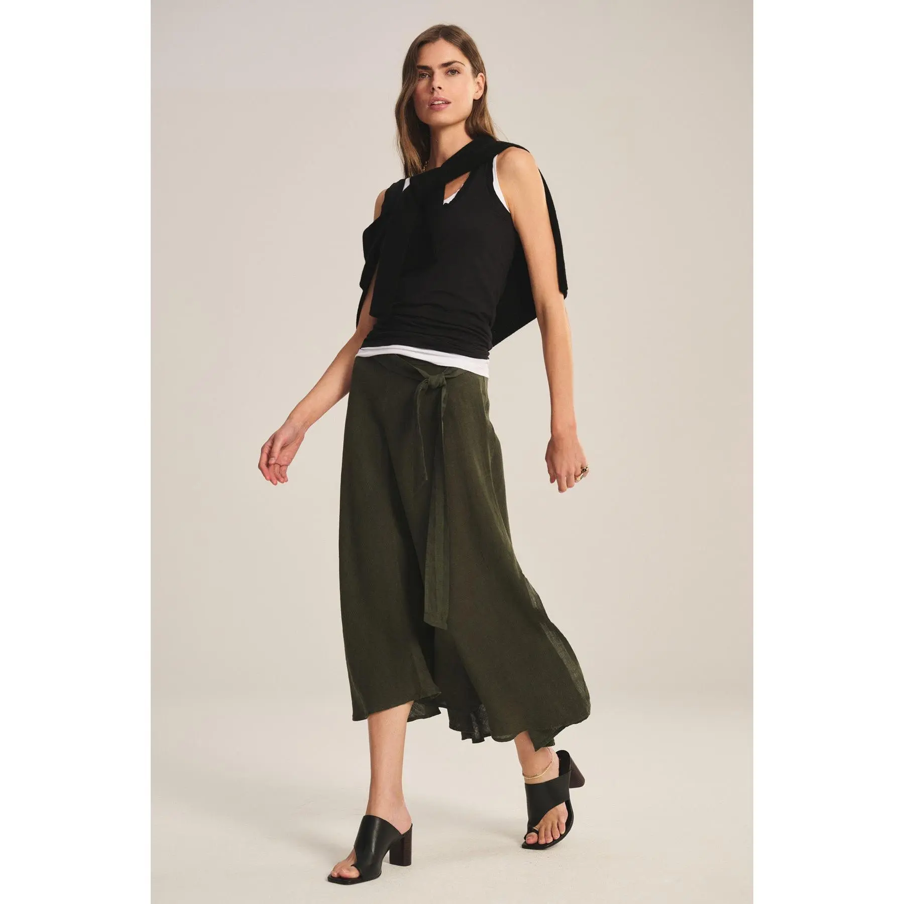 MALINA LINEN SKIRT