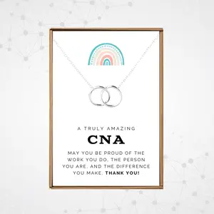 CNA gifts, Nurse necklace, Certified nursing assistant gifts, Nurse graduation necklace