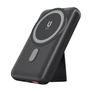 Diamuar Popular 10000mAh Magnetic Power Bank MagSafe Wireless with Foldable Stand, Portable Charger for iPhone & Android fathersdaygift
