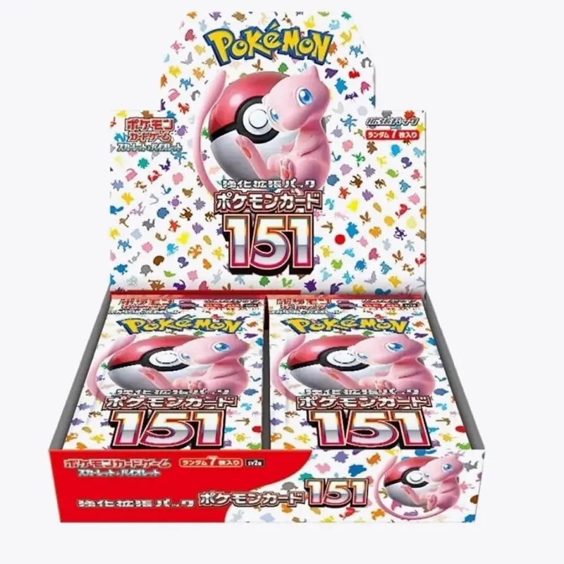 Pokemon 151 Booster Box Japanese Edition Collectible Trading Card Game