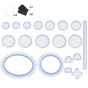 Spirograph Drawing Toy, Creative Geometric Art Set for Kids
