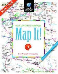 USED-Map It! Seek & Find - Volume 2 by Rand McNally (Paperback)