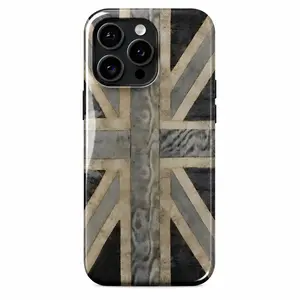 Vintage Union Jack Phone Case Retro Flag Cover for iPhone 17-11 & For Samsung Galaxy S25 S24 S23 Series-S22 Distressed Design Full Body Protection