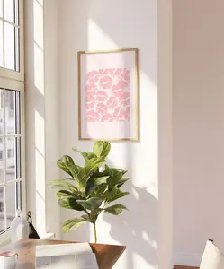 Coquette Room Decor Posters - Cottage Core Pink Aesthetic for College Dorm and Bookshelf Decor, Aesthetic Wall Art, Coquette Poster