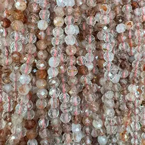 1 strand of natural black beads - 2-3-4mm spherical faceted loose beads, 15inch strand for DIY jewelry making, necklaces, bracelets, earrings - Luxurious craft beads suitable for both men and women, an elegant gift for birthdays, anniversaries, weddings -