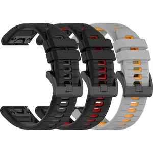 22mm Fenix 7 6 5 Watch Band Repleacement Compatible with GARMIN Fenix 7 Pro/6 Pro/5 Plus/Forerunner 965/955/945/935/745/Approach S62/Epix Pro 2 47mm Band