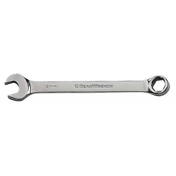 GearWrench KDT-81754 6 mm 6-Point Full Polish Double-Ended Offset Combination Wrench, Professional Hand Tool for Hardware Repairs, Double-Ended Combination Wrenches, Offset Wrench Combination Wrenches