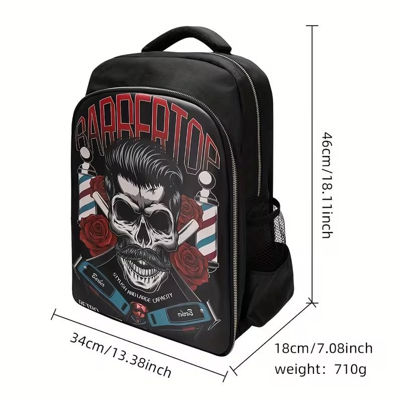 Large Capacity Hair Cutting Tool Kit, Beauty And Hairdressing Barber Storage Backpack, Portable And Foldable Makeup Bag For Travel Large Capacity Hair Cutting Tool Kit, Beauty And Hairdressing Barber Storage Backpack, Portable And Foldable Makeup Bag For Travel