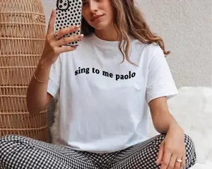 Sing to Me Paolo Comfort Colors Shirt, Lizzie Shirt, Millennial Shirt, 2000s Concert Shirt, Y2k Concert Tee, Women Boxy Tee, 2000s Mom Tee