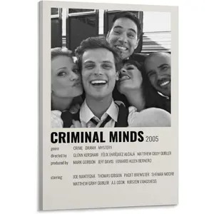 Wall Posters Criminal Minds Movie Posters Canvas Art Poster And Wall Art Picture Print Modern Family Bedroom Decor Posters