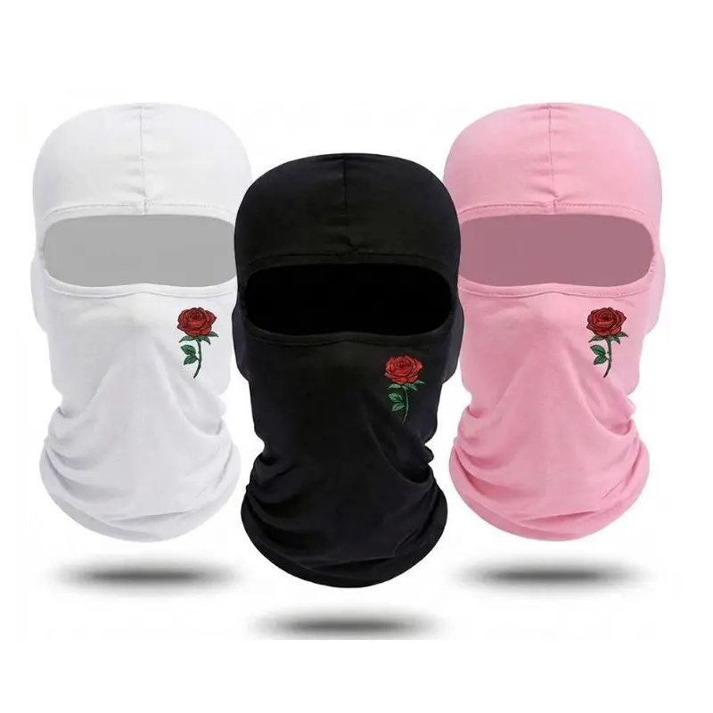 3-Piece Balaclava Face Mask, UV Protection Cooling Shiesty, Unisex Neck Gaiter for Motorcycle, Fishing, Hiking, Windproof Outdoor Sports Gear Ski Mask