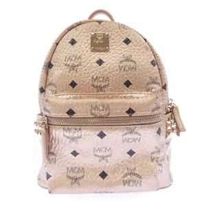 Pre-owned MCM Others Tote Bags Leather Backpack