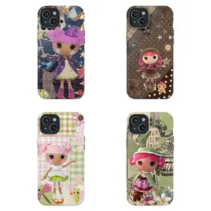 Lalaloopsy Polka Dot | Gingham Print Phone Case Compatible with for iPhone 17, 16, 15, 14, 13, 12, 11, X & Samsung Galaxy