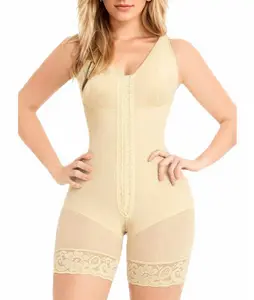 Serelith Fajas Women's Colombianas Shapewear  Tummy Control Post-Surgery Post Surgery Full Body Shaper Butt Lifter with Zippered Crotch One Piece High-Waist Romper