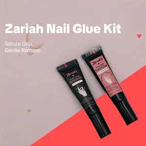ZARIAH's Semi-Solid Nail Glue and Glue Remover