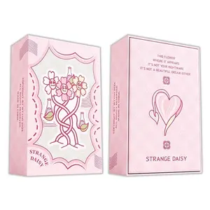 【Wohstudios】Ridiculous Flowers Standard Edition Quirky Simple Cute Drawing Style Tarot Cards, Copperplate Paper