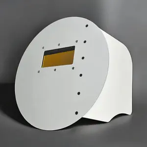 White Front Round Carbon Fiber Pancake Welding Helmet