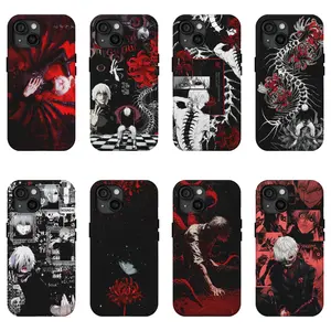 Anime Tokyo Ghoul Cool Print Pattern Gothic Style Phone Case for iPhone 17 16 15 14 13 12 11 Air Pro Max Plus Holiday Gifts and Fashion Items